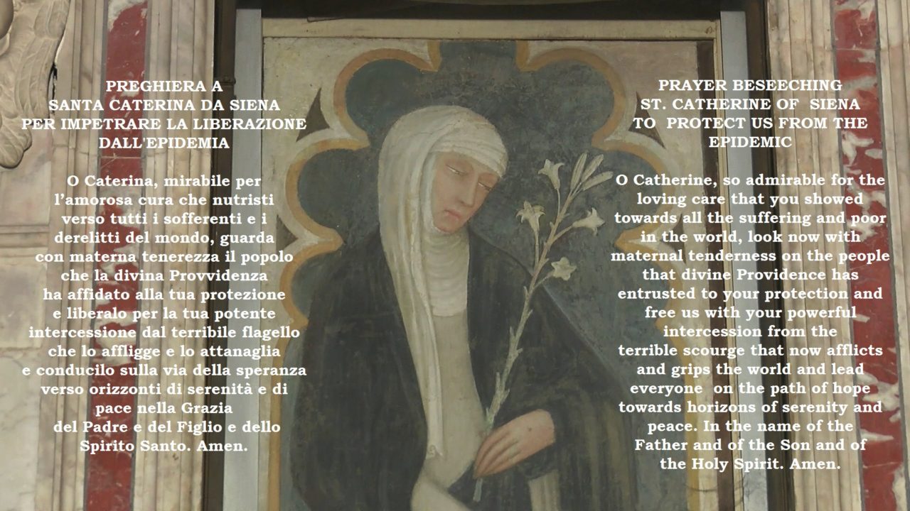 Santa Caterina Da Siena Preghiera Preghiera a S. Caterina da Siena – Prayer to St. Catherine of Siena